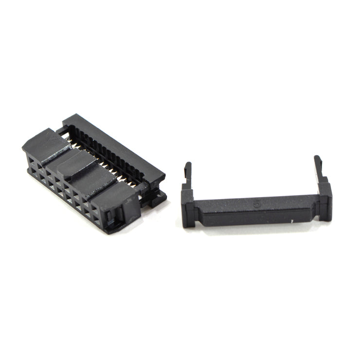 16 Pin (8x2) Ribbon (F) Connector 16 Pin (8x2) Ribbon (F) Connector